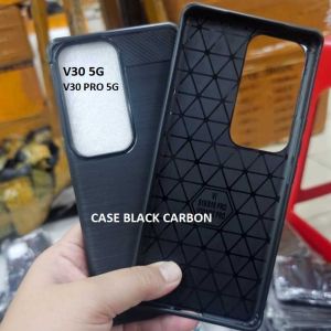 VIVO V30 5G V30 PRO 5G V25 5G V25E Case black softcase ipaky karbon silikon casing protect camera