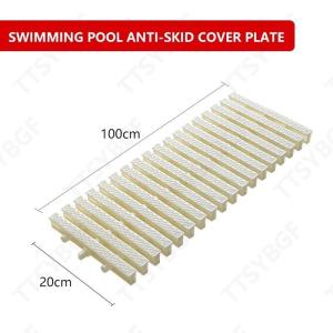 bán lẻ 1 mét thanh thoát nước tràn hồ bơi chấu – chiều rộng 20cm chiều dày 2.4cm