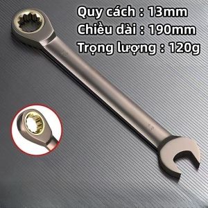 cờ lê tự động Cr-V Nhậtcờ lê lực bộ8/10/12/13/14/17/19mm-Thép Chrome Vanadium cao cấp