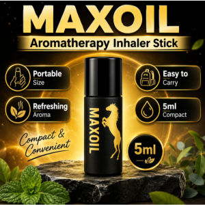 MAXOIL ROLLER 5ML BLACKBOTTLE