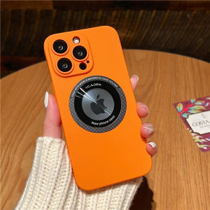 🇹🇭🔥จัดส่งทันที🔥เคสไอโฟน เคสกันกระแทก Magsafe Case ไอโฟน Magnetic สำหรับ เคส iPhone 14 13 12 11 pro promax แถมฟิล์มเลนส์ ไม่ทำให้คุณผิดหวัง