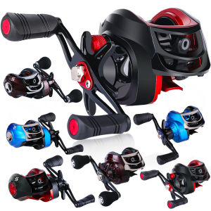Reel Pancing Kumparan Pancing Baitcasting 5 Warna Rol Pancing Luar Ruangan Rol Spinning Tarikan Depan 5 Warna Fishing Reel