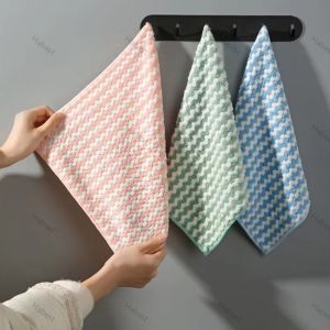 Super Absorbent Microfiber Kitchen Dish Cloth High-efficiency Tableware Household Cleaning Towel Kitchen Tool Gadgets