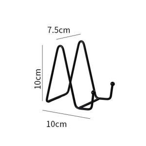 6 Metal Display Stand Iron Art Easel Plate Shelf Holder For Photo Book Picture Frame Magazine