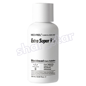 Medi Peel Extra Super 9 Plus 2.0 Peeling Toner 250ml | Blackhead Whitehead Pore Tightening Sebum Control