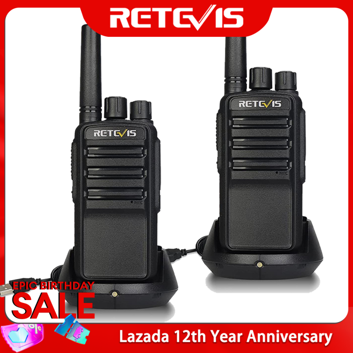 Retevis NR610 Two Way Radio, AI Noise Reduction, Portable Walkie