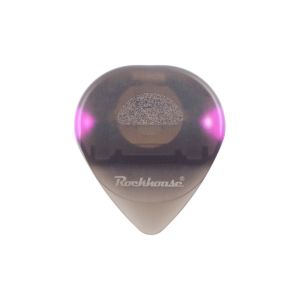 MADEWITH ABS Glowing Acoustic Guitar Picks 4.14.1cm Multicolors Plectrum Ukulele Picks with LED Light Touch Luminous Electric Guitar Bass Electric Guitar Part Accessory