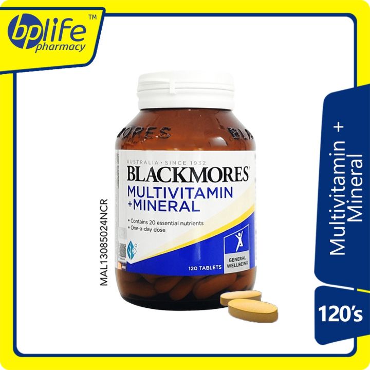 Blackmores Multivitamin + Mineral 120s Lazada