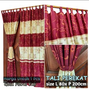 gorden hordeng pintu jendela kamar minimalis murah cantik