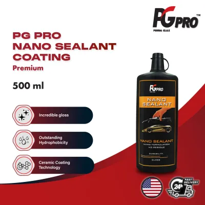 Perma Glass PG Pro Nano Sealant Coating (500ml) | Advance Protection High Hydrophobic Shine Booster & Long Lasting