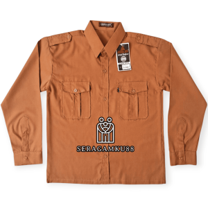 Kemeja Baju Hem Pramuka Penggalang Panjang Putra Putri SD SMP SMA Andika Jaya