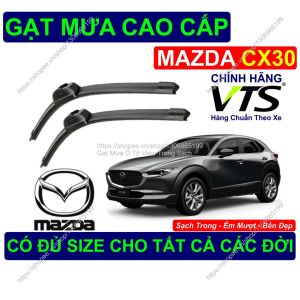 Gạt Mưa Bền Đẹp Kính Lái Mazda CX30 Cặp Gạt Mưa Kính Lái Mazda CX30 Có Đủ Size Cho Các Đời Xe Mazda CX30