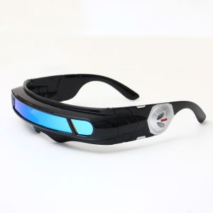 OWNNEW Nhiều màu sắc Kính râm phong cách Punk Độc đáo Bảo vệ UV400 Kính râm cosplay Thời trang Tương lai Kính râm tương lai dành cho nam và nữ
