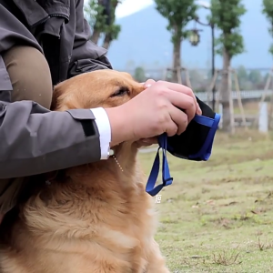 Adjustable Dog Muzzle Guard Handmade Secure Training Cover for Aggressive Dogs Breathable Strap Stop Biting