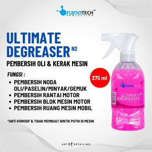 PEMBERSIH MESIN - ULTIMATE DEGREASER - NANOTECH PROTECTION - PEMBERSIH KERAK OLI MESIN - HEAVY DUTY DEGREASER - STRONG DEGREASER
