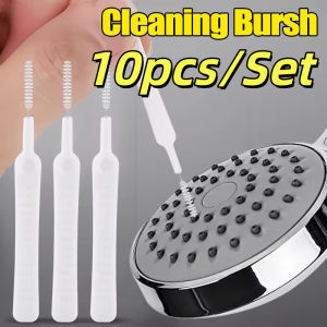 10pcs/Set Anti-clogging Small Brush Pore Gap Cleaning Brush Shower Head Mobile Phone Hole Cleaning Cleaning Key