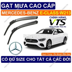Gạt Mưa Kính Lái Mercedes-Benz E-Class W213 Cặp Gạt Mưa Kính Lái Cho Các Dòng Xe Mercedes-Benz E-Class W213