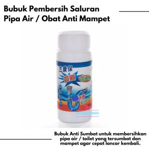 Bubuk Pembersih Saluran Pipa Air / Serbuk Anti Sumbat Toilet
