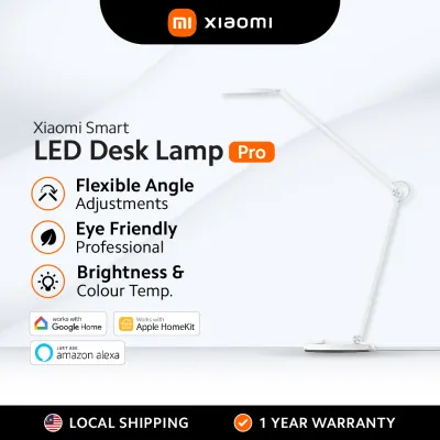 Xiaomi Smart LED Desk Lamp Pro | Full 3D Illumination | Eyes Protection | App Control | Reading & Writing Desk Lamp