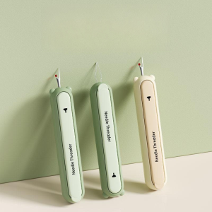 Household 2in1 Thread Remover Needle Threader Specialized Clothing Hand Picking Tool