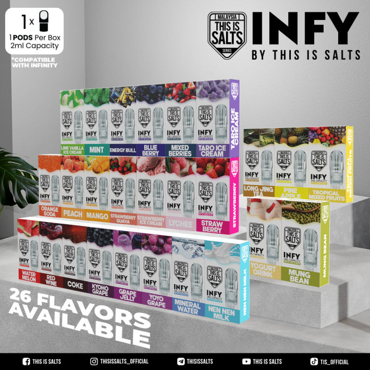 Cartridge 100 Original Infy Cartridge This Is Salts Cart 2ml