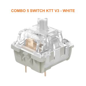 Combo 5 Switch KTT V3 - Switch KTT Kang V3 Công Tắc 5 Chân Cho Bàn Phím Cơ