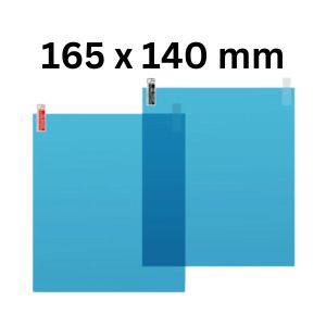 (2 pcs/set) Car Side Mirror Window Anti Fog Film Clear Wide View Rear View Protective Film | Car Accessories