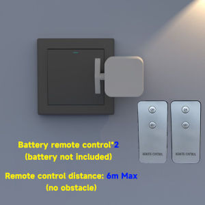 50M Max Remote Control light off Robot Swing Arm Rocker Remote Switch Press button Pressing Click Bot Push Simulates physical finger Tap Arms Bot Control with App