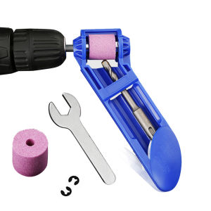 Discount 2-12.5mm Drill Bit Sharpener Corundum Grinding Wheel Portable Powered Tool