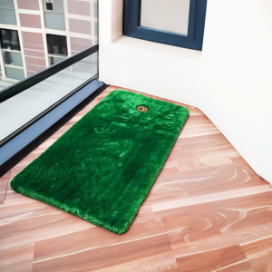 Sajadah Bulu Rasfur premium 115cmx65cm dengan motif kabah tebal dan nyaman