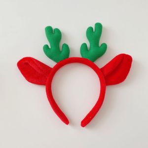 HUIHEYU Kids Girl Cloth Wash Face Female Christmas Women Hair Band Antler Headband Korean Style Head Hoop Hair Accessories