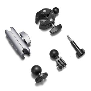 Lightweight Car Camera Suction Cup Holder for Action Cameras Ensures Stability on travel Windshield Mount