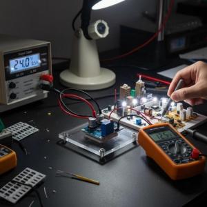 Stepping Down Voltages Regulator Module 5V-80V Input to 1-62V Output High Current 1.5A for Industrial