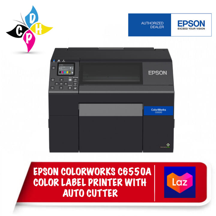 Epson ColorWorks C6550A Colour Label Printer With Auto Cutter Lazada PH