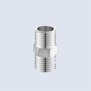 304 1/2" 3/4" 1inch BSP Thread Straight Tee Water Gas Oil Pipe Steel Nipple Joint Elbow Adapter Coupling Connector