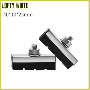 Lofty White Bike Brake Blocks Rubber Cycling Part Tools MTB Mountain Road Bicycle Lightweight V-brake Shoes Pads Bicycle Accessories