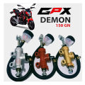 โปรโมชั่น ปั๊มกระทุ้งเบรคหลัง GPX CR5 / GR200R /Demon125 /Demon150gn /Demon150gr /Demon x ปั๊มเบรคหลัง ปั๊มดีสเบรคหลัง ปั๊มกระทุ้ง +กระปุกน้ำมันเบรค. 