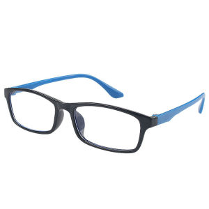 【Buy 1 Free 1】+400 To 0 Flexible Anti-Blue Light Reading Glasses for Men and Women Rare Crystal Magnetic Therapy for Health Preservation Eyewear Fashion PC Sqaure Frame Presbyopia Glasses with Grade