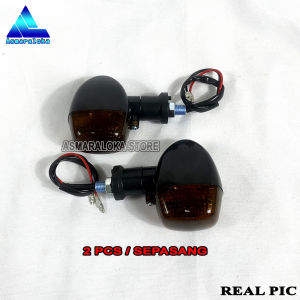 Lampu Sein Standar Ninja 150 RR Vixion RX King Thunder Mega Pro Nyala Kuning