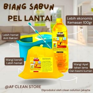 Biang Pembersih Lantai 100gram jadi 1 Liter - Bibit biang Pel Lantai 100gram jadi 5L