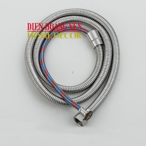 Dây vòi sen dây xịt vệ sinh Inox 3 Lớp chịu áp lực cao (Màu Bạc)