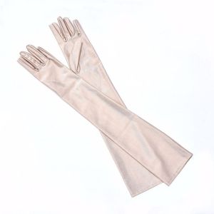 CURIO12 Women Accessories Sunscreen Parties Opera Sun Protection Driving Gloves Finger glove Prom Gloves Long Gloves