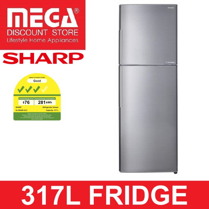 SHARP SJ-RX42E-SL2 S-POPEYE SERIES 2-DOOR REFRIGERATOR | Lazada Singapore