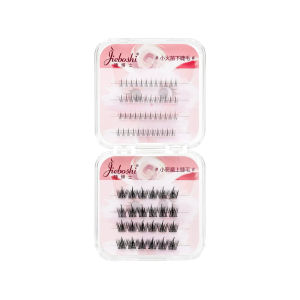 Jieboshi Upper And Lower Lash Series – Meow Meow Evil Glue free False Eyelashes