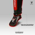 Shinguard Indofight Pelindung Kaki Muaythai Shin Guard Muay Thai Deker Muaythai Deker Muaythai Shinguard MMA GLH3. 
