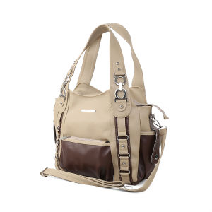 New Catenzo Tas Tangan / Hand Bag RH 675 COKLAT CREAM