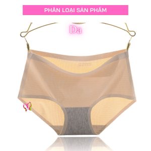 Quần lót nữ su đúc thông hơi thun lạnh không đường may trẻ trung thoải mái thoáng mát (MS 03153) Anna Shop