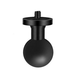 Aluminium 1/4 Screw 25mm Ball Mount 1 Inch Ball for Head Adapter Phone Holder for 360 One X2 Motorcycle Mount
