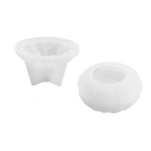 Hoa Epoxy khuôn mẫu cho đúc nhựa sen tealight chủ khuôn Silicon nến khuôn nhựa cho Diy gạt tàn