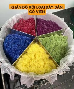 Vải Đồ Xôi Vải Lưới Lót Chõ Xửng Hấp Vải Màn Nấu Đỗ Hấp Bánh Loại Có Viền Chắc Chắn